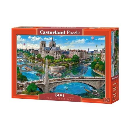 PUZZLE CASTOR 500 el. Paris - Notre Dame